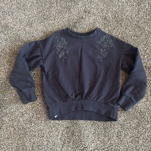 Mango girls sweatshirt with rhinestone detail